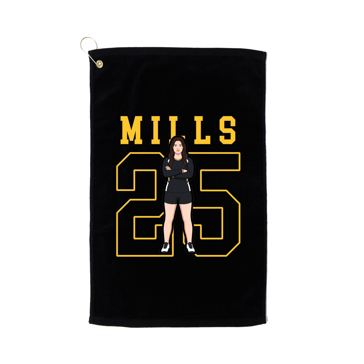 Golf Towel — Shirsey in Black