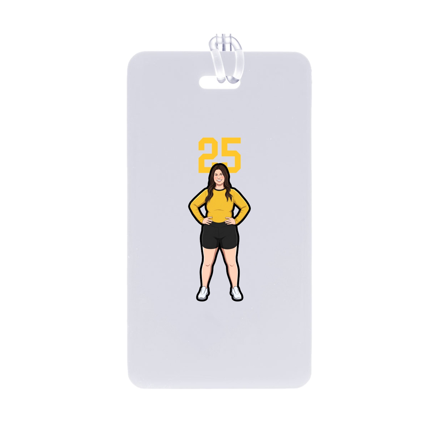 Bag Tag — Number Top in Classic