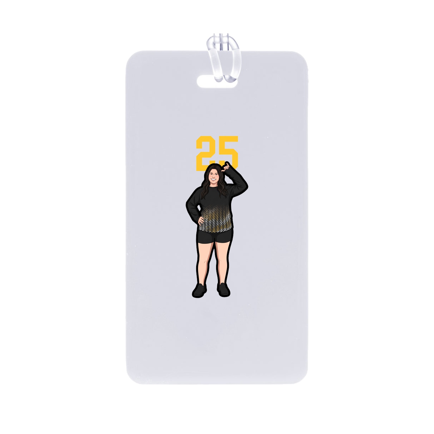 Bag Tag — Number Top in Classic