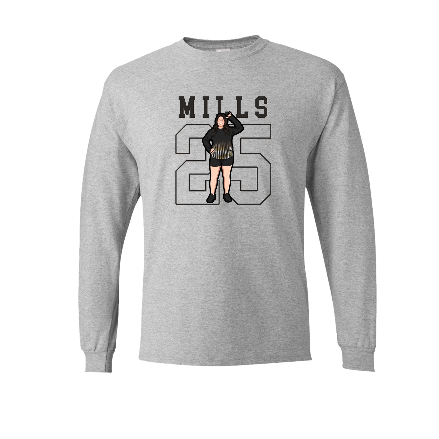 NIL Club Long Sleeve Tee
