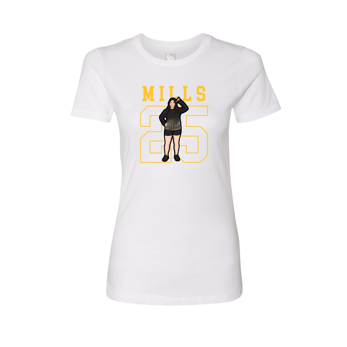 Fitted Women's Tee — Shirsey in White