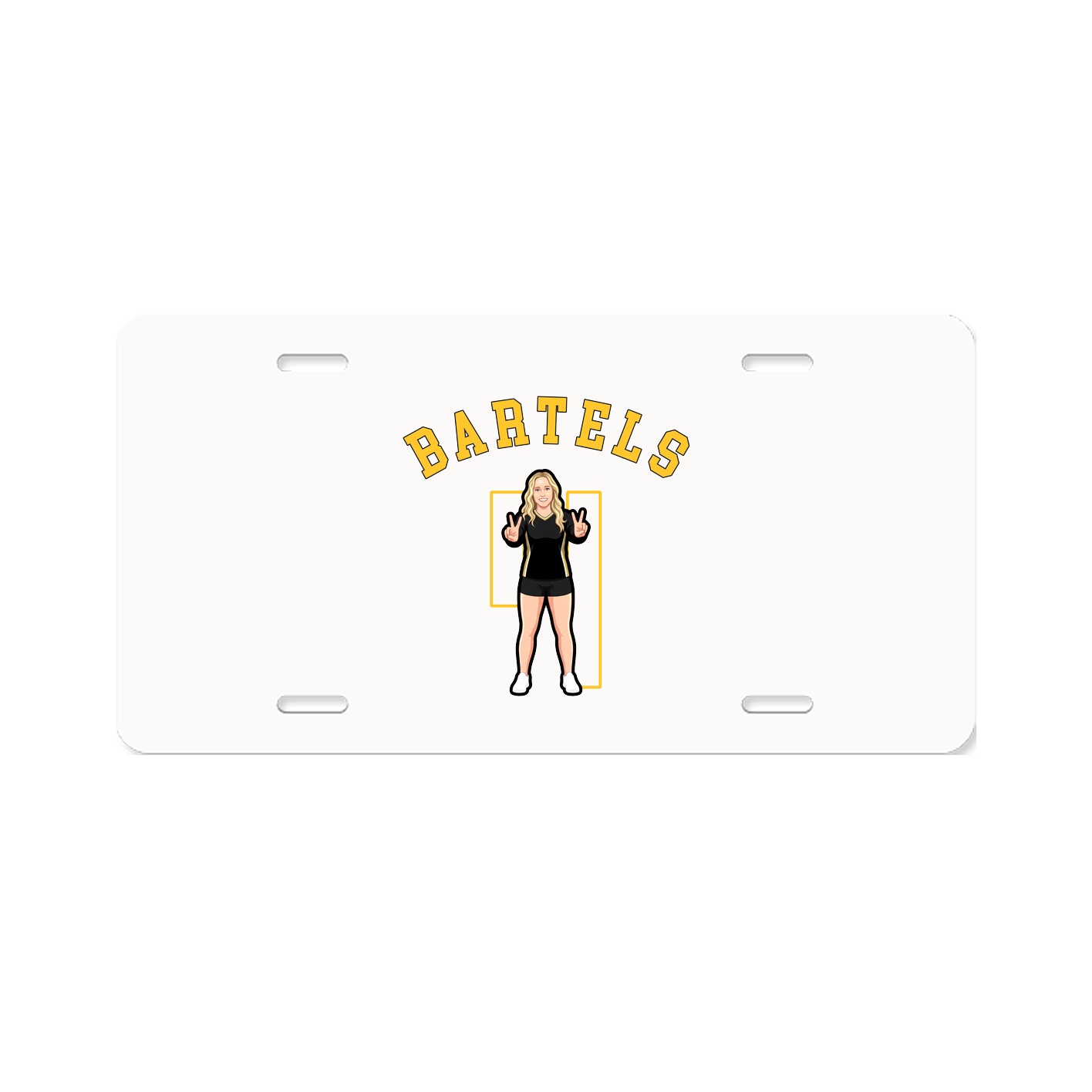 License Plate — Shirsey Arch in Classic