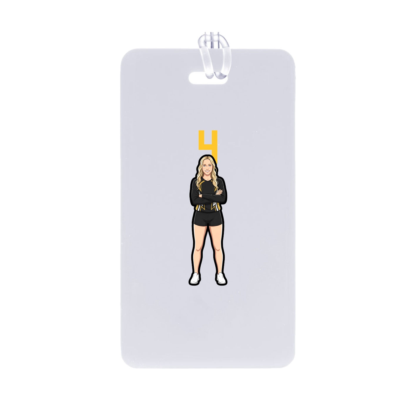 Bag Tag — Number Top in Classic