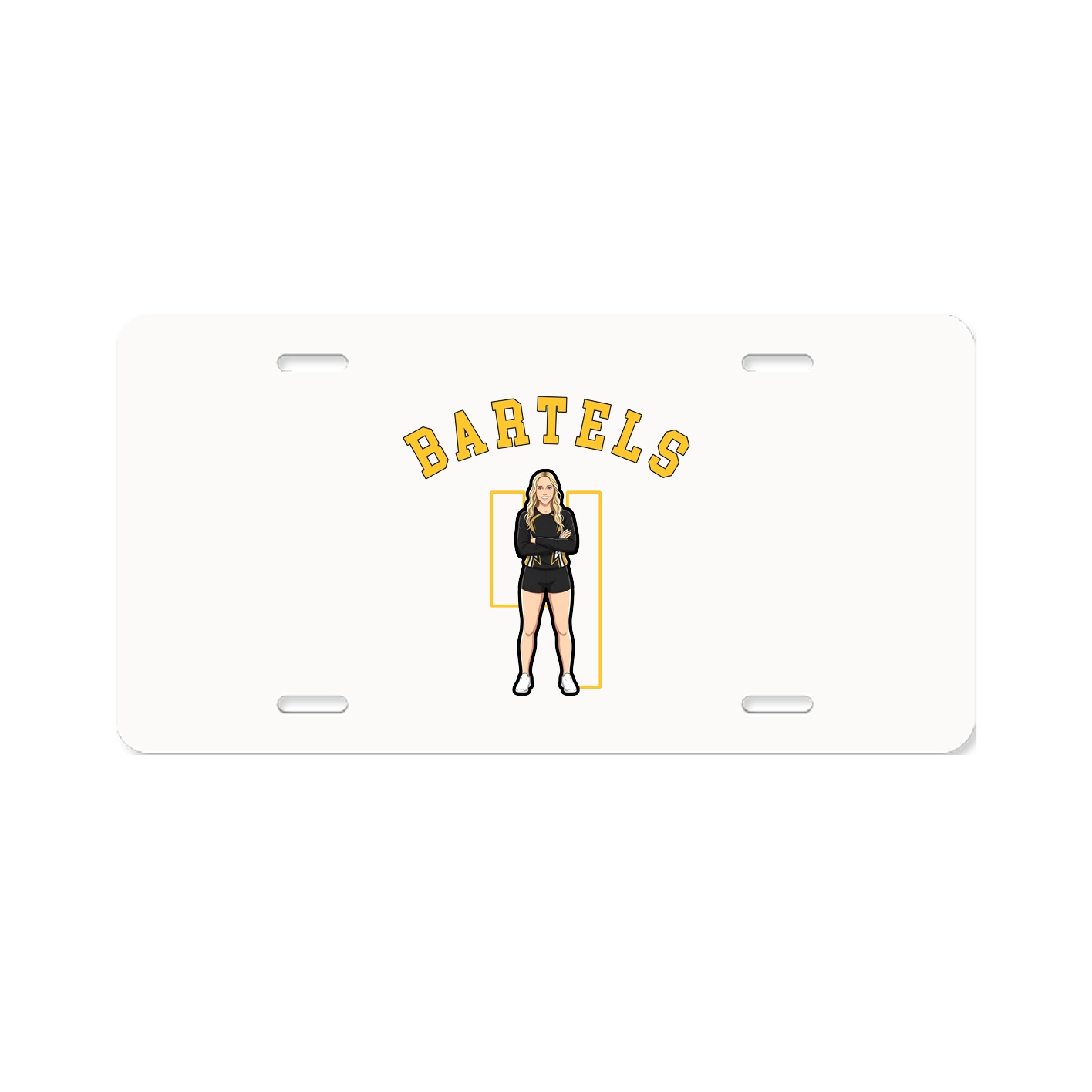 License Plate — Shirsey Arch in Classic