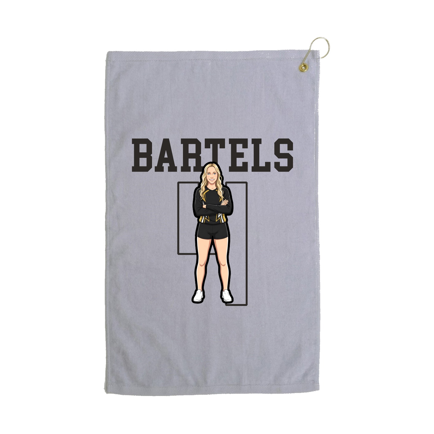 Golf Towel — Shirsey in Grey