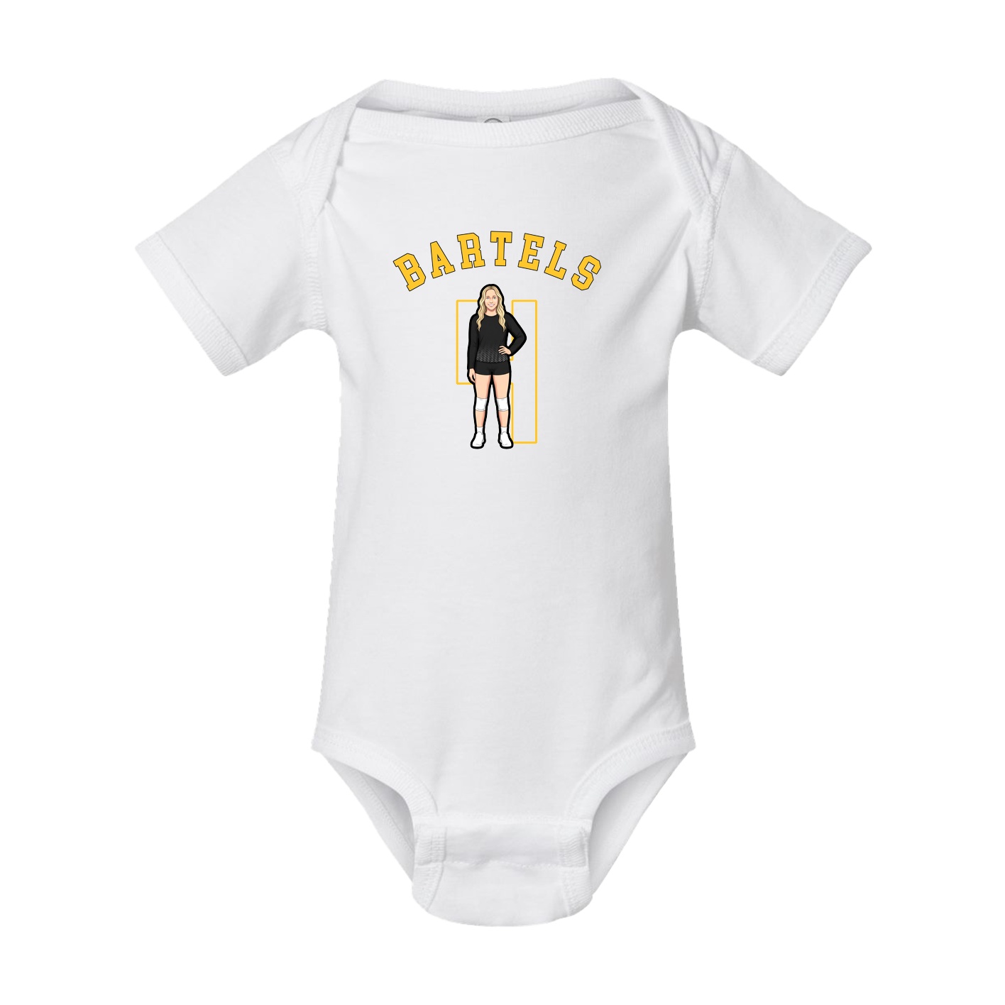 Baby Onesie — Shirsey Arch in White