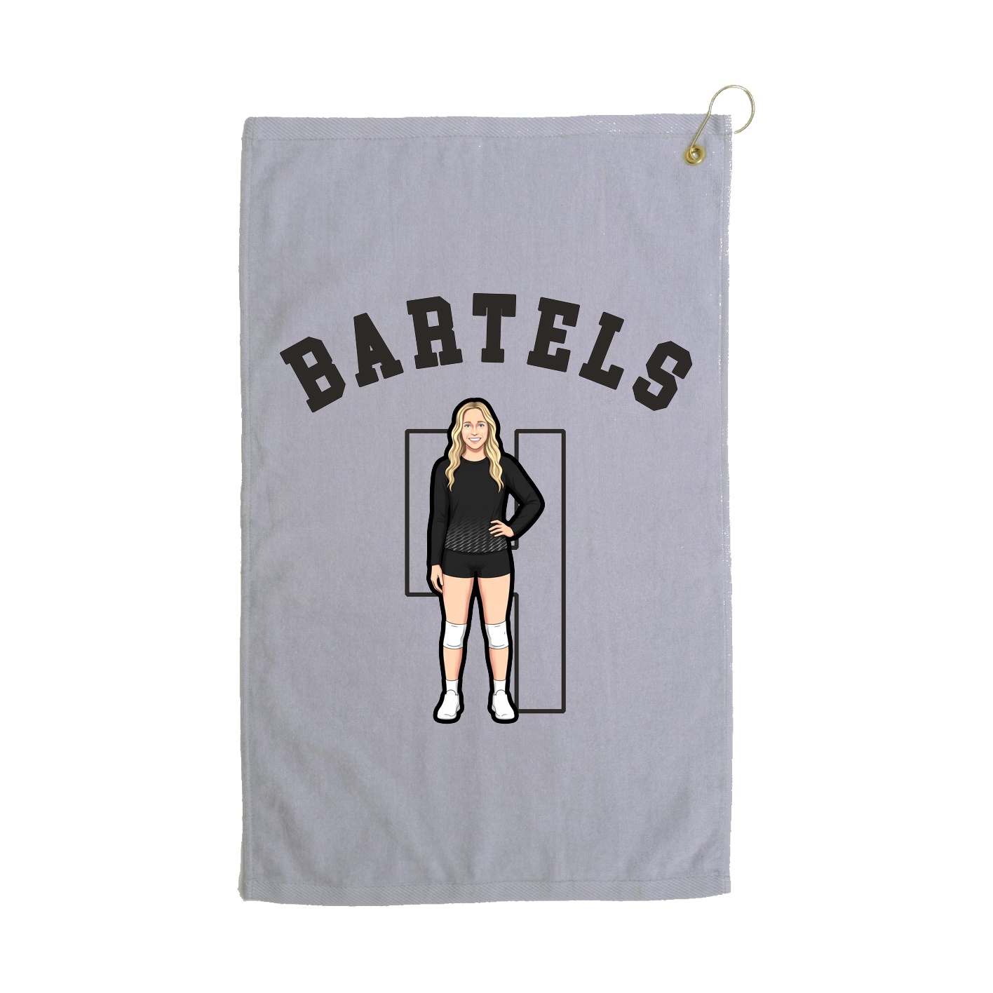Golf Towel — Shirsey Arch in Grey
