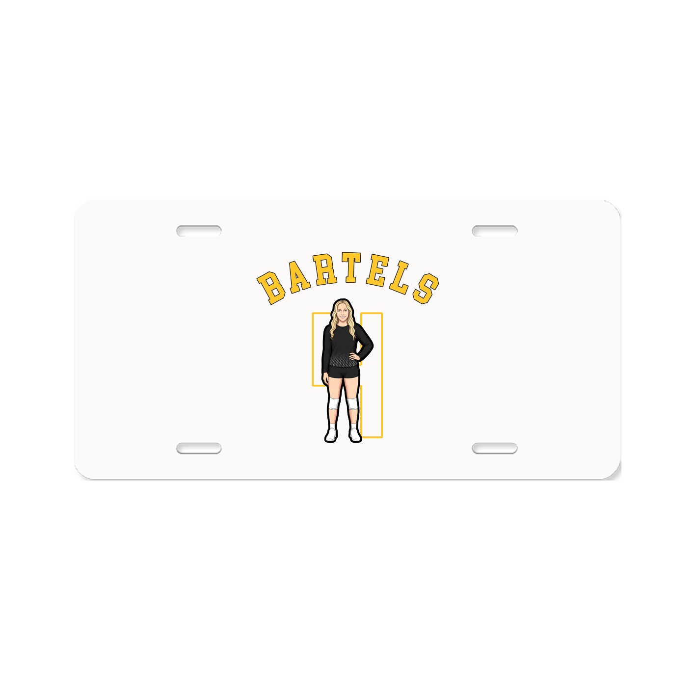 License Plate — Shirsey Arch in Classic