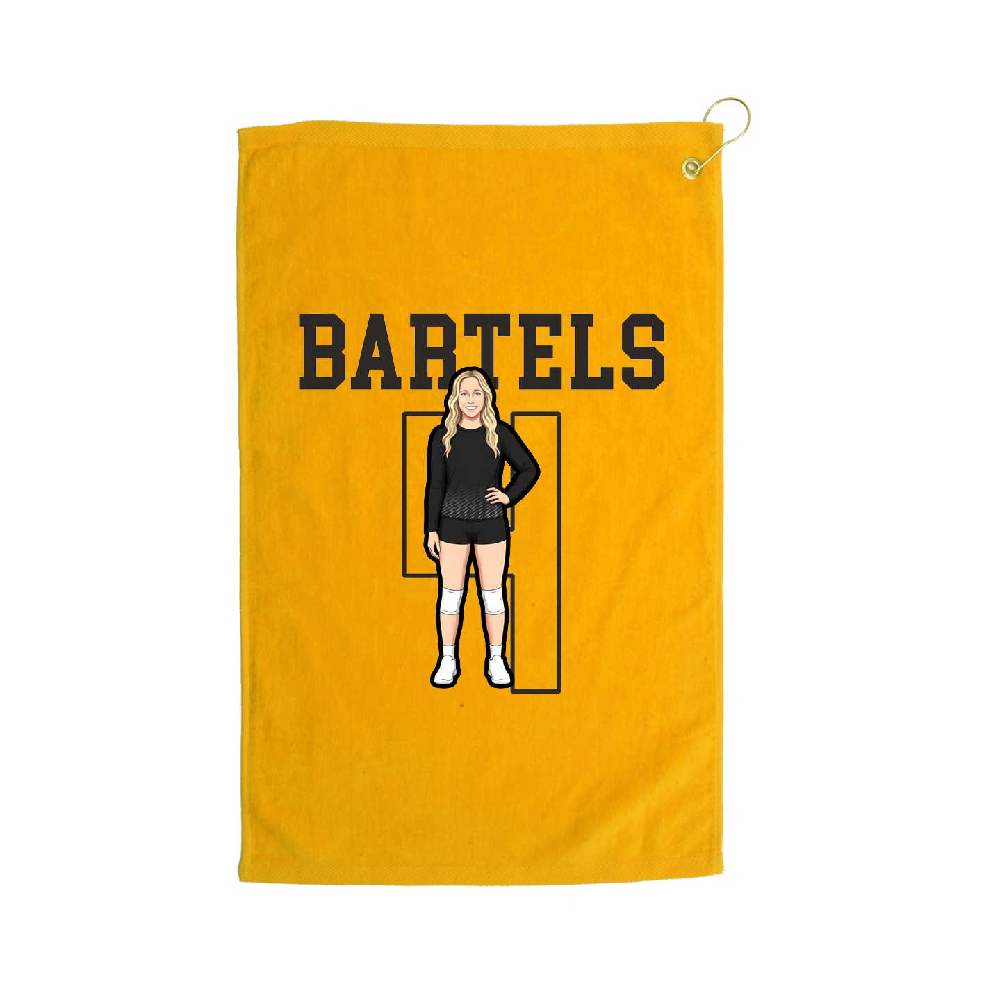 Golf Towel — Shirsey in Gold