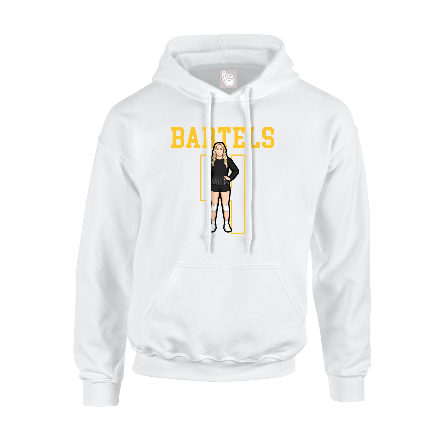 Youth Hoodie — Shirsey in White