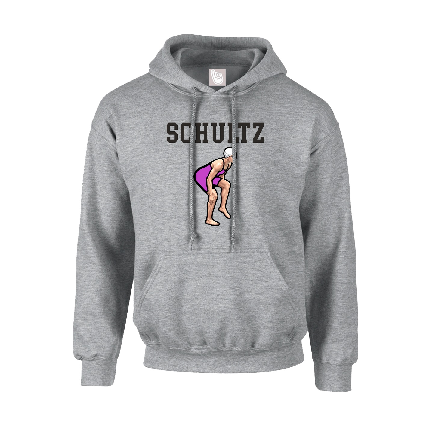 Hoodie — Shirsey in Grey