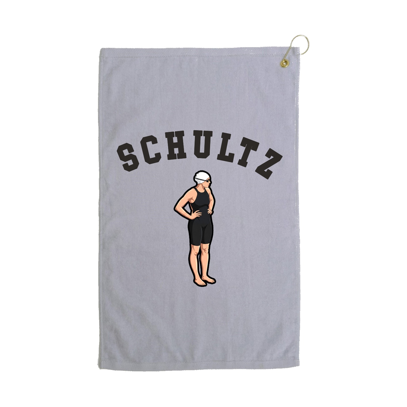 Golf Towel — Shirsey Arch in Grey