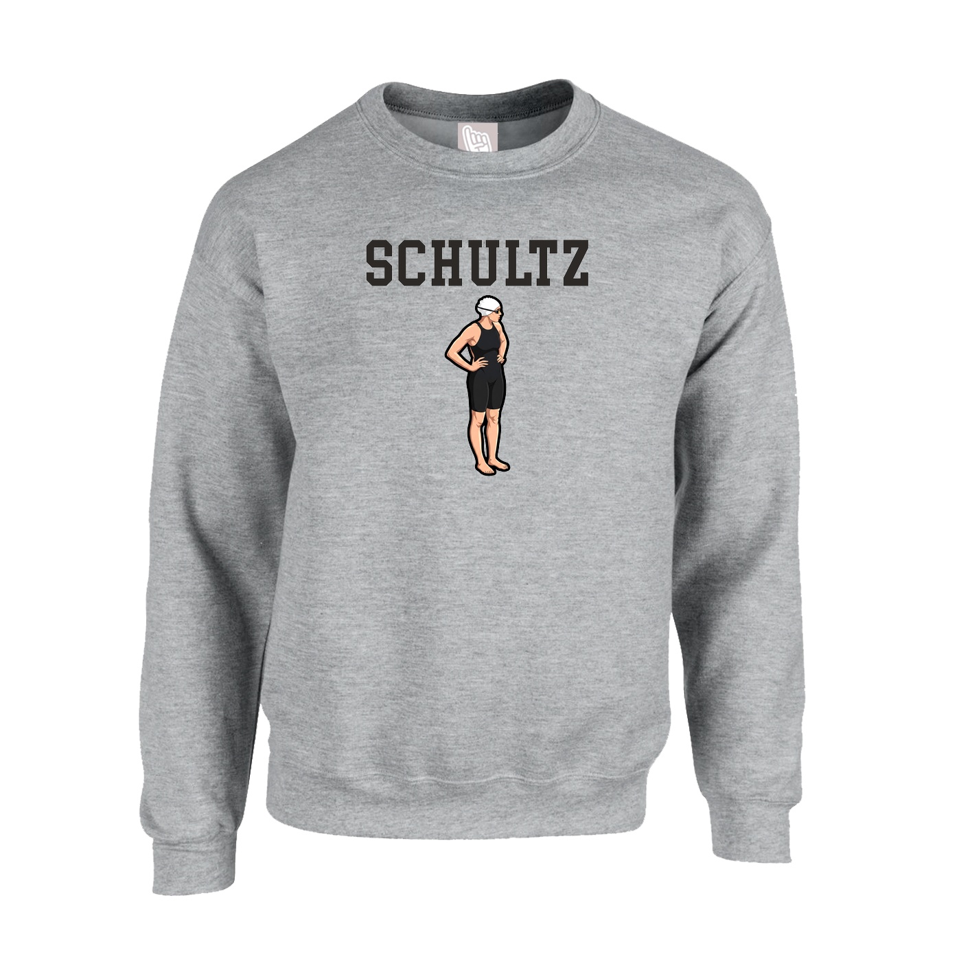 Fleece Crew — Shirsey in Grey