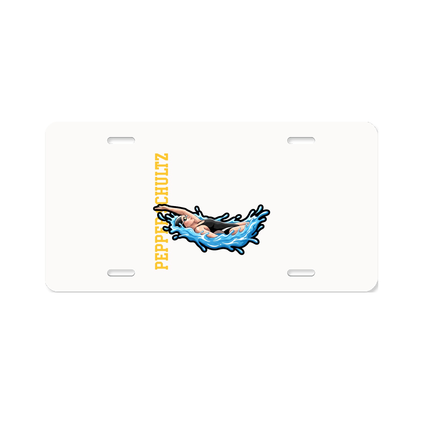 Aluminum License Plate
