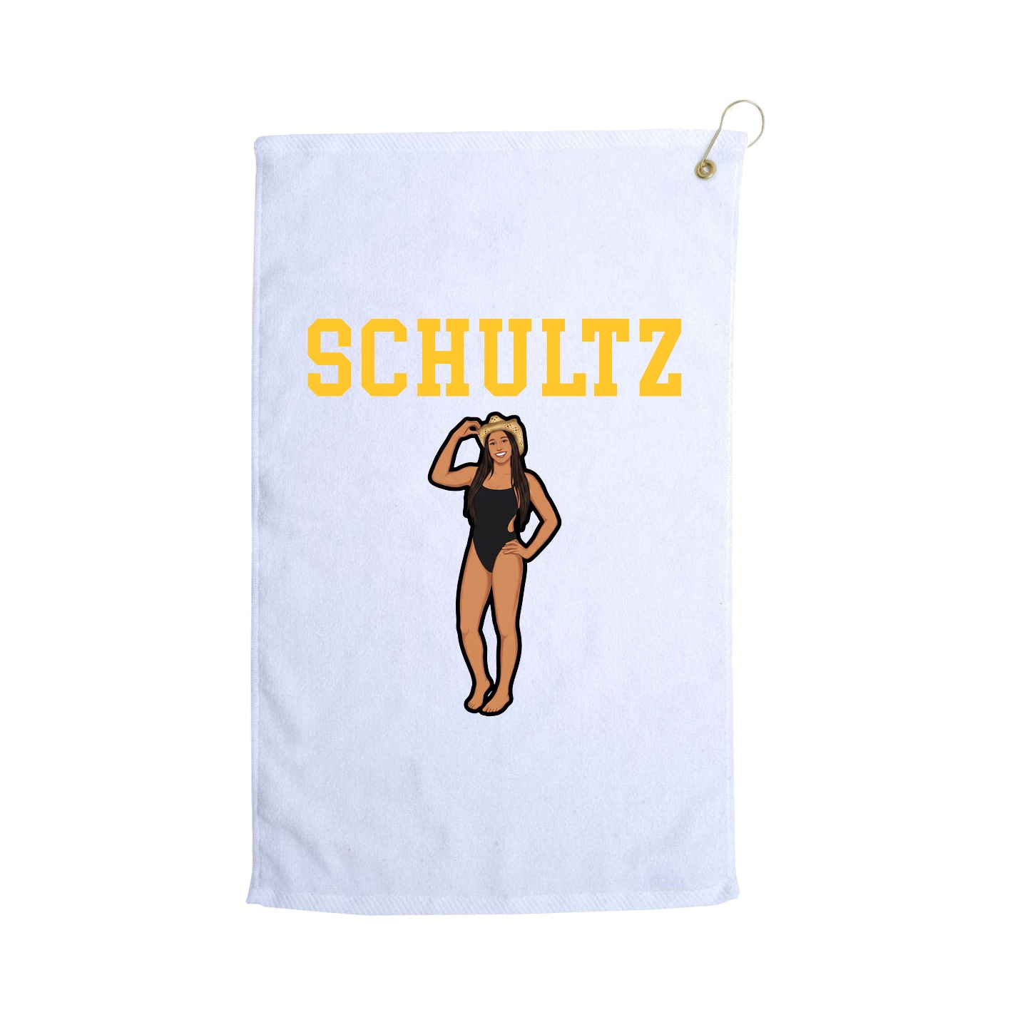 Golf Towel — Shirsey in White