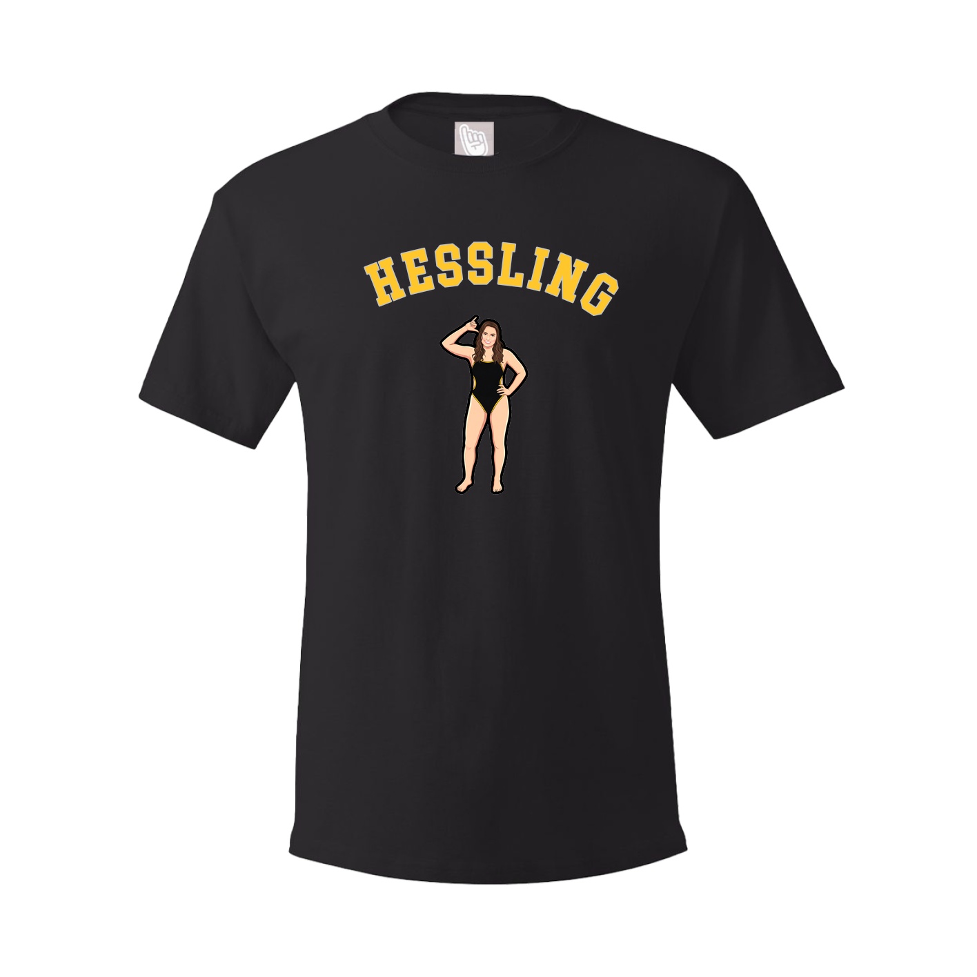 Youth Tee — Shirsey Arch in Black