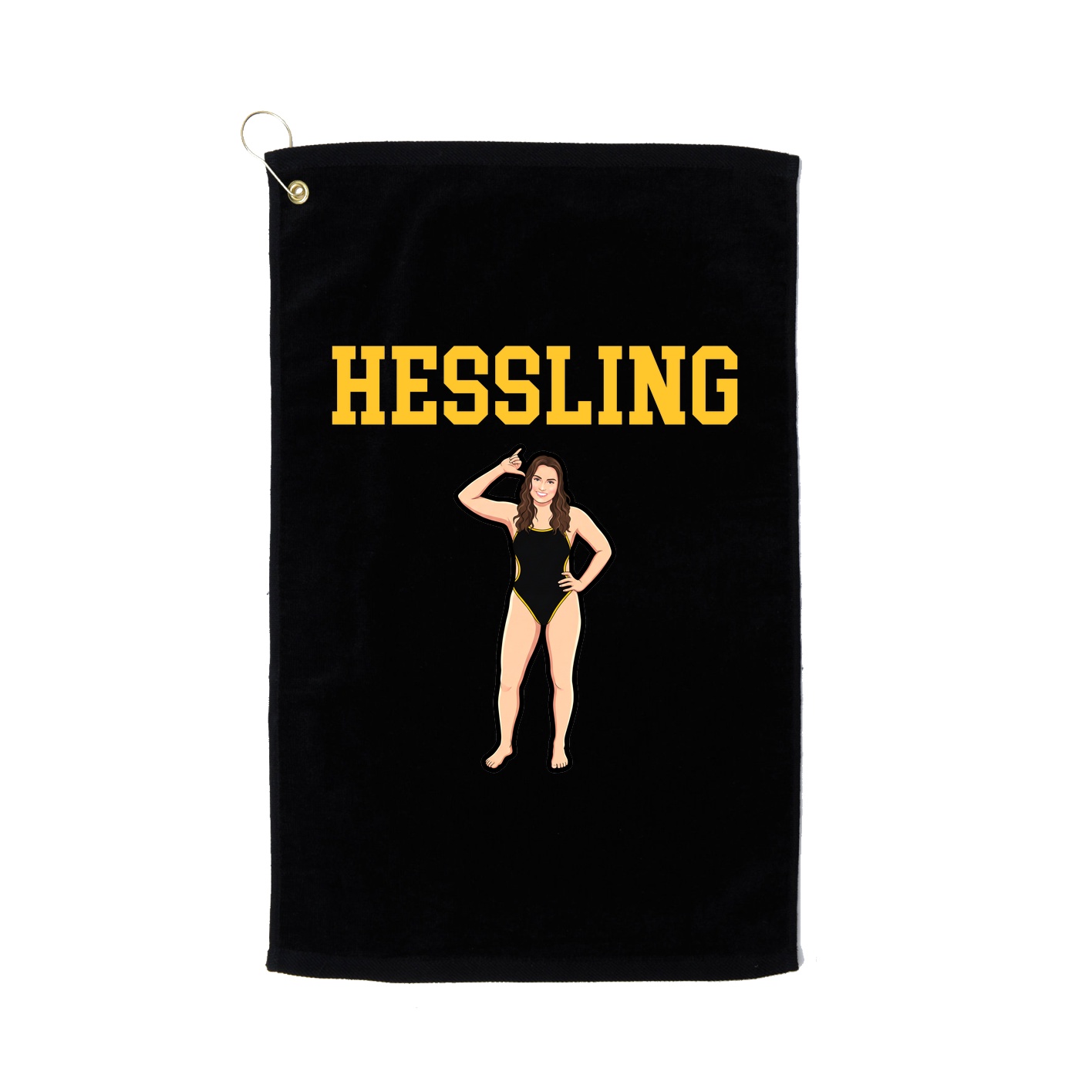 Golf Towel — Shirsey in Black