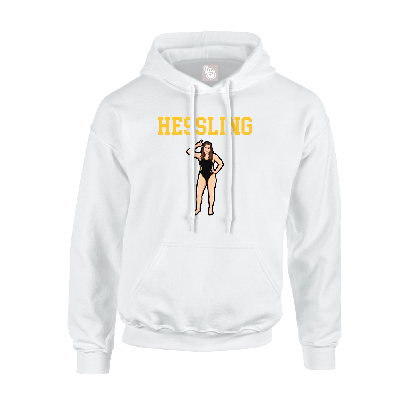 Youth Hoodie — Shirsey in White