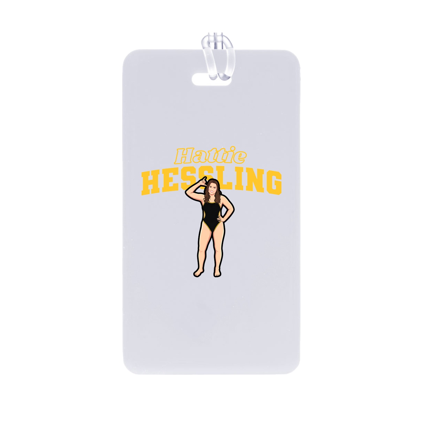 Bag Tag — Name Arch in Classic