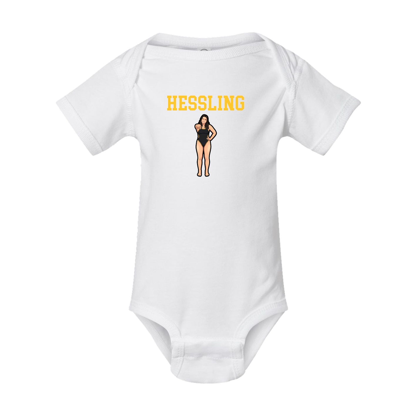 Baby Onesie — Shirsey in White