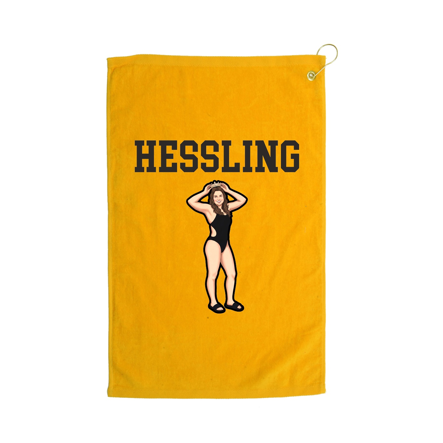 Golf Towel — Shirsey in Gold