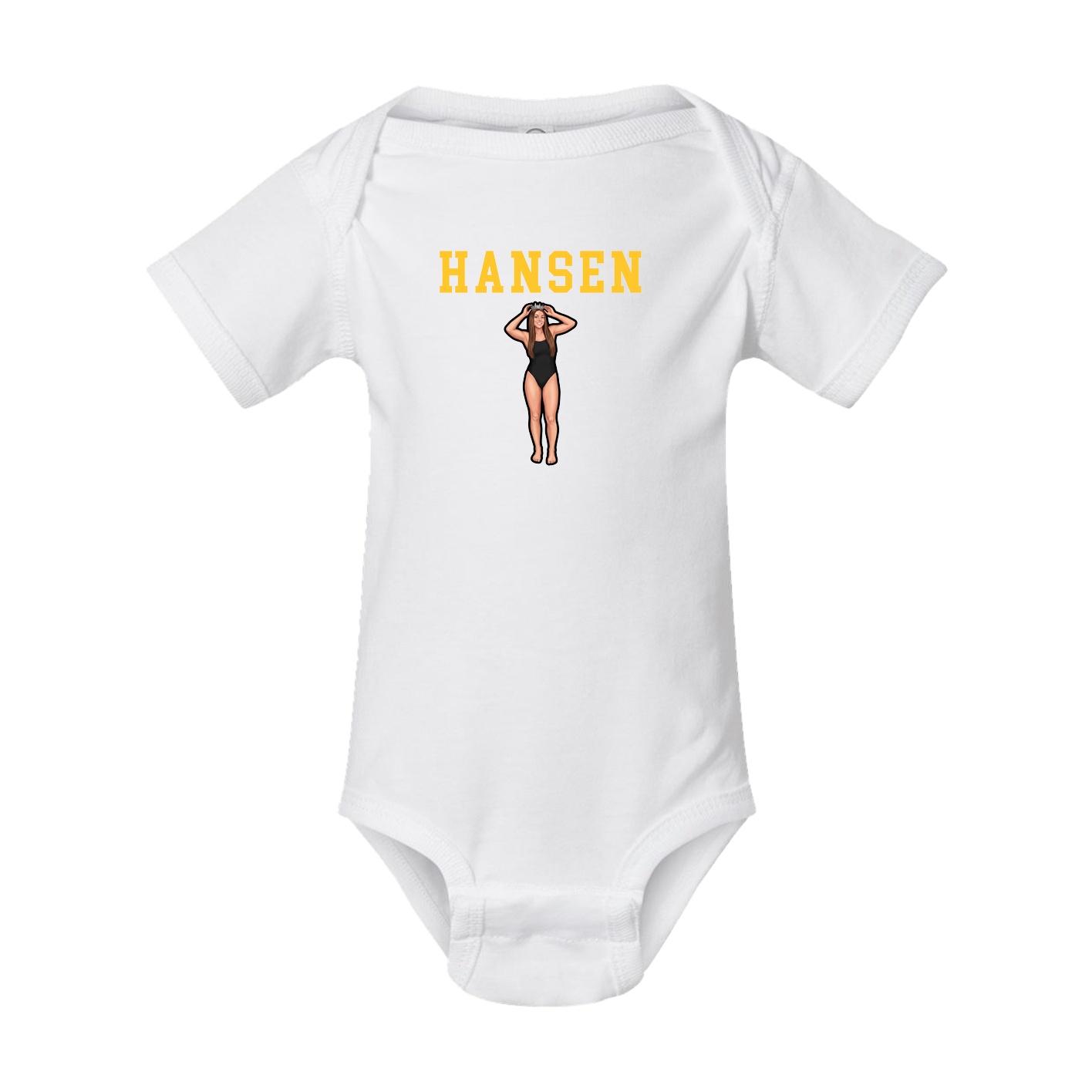 Baby Onesie — Shirsey in White