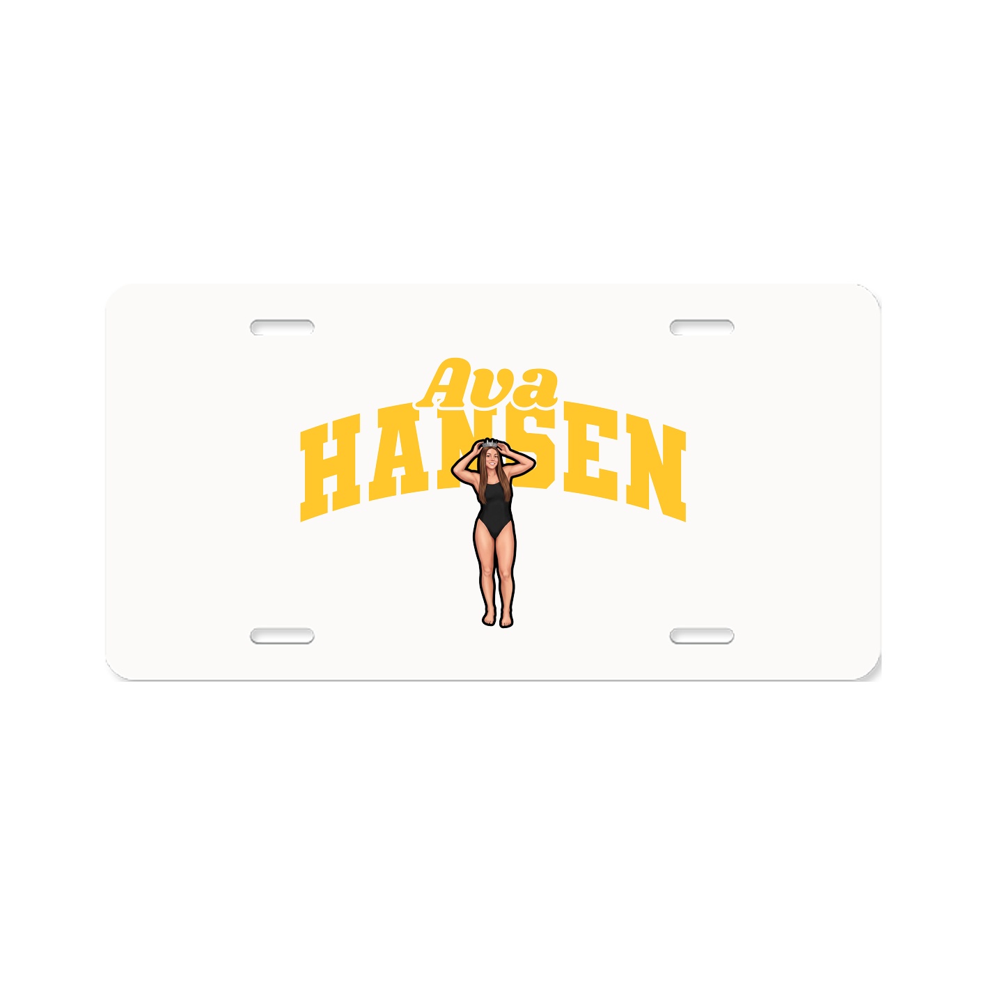 License Plate — Signature Arch in Classic