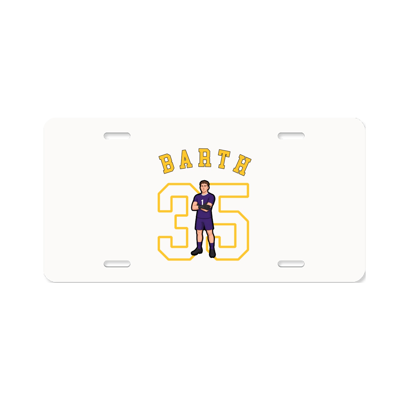 License Plate — Shirsey Arch in Classic