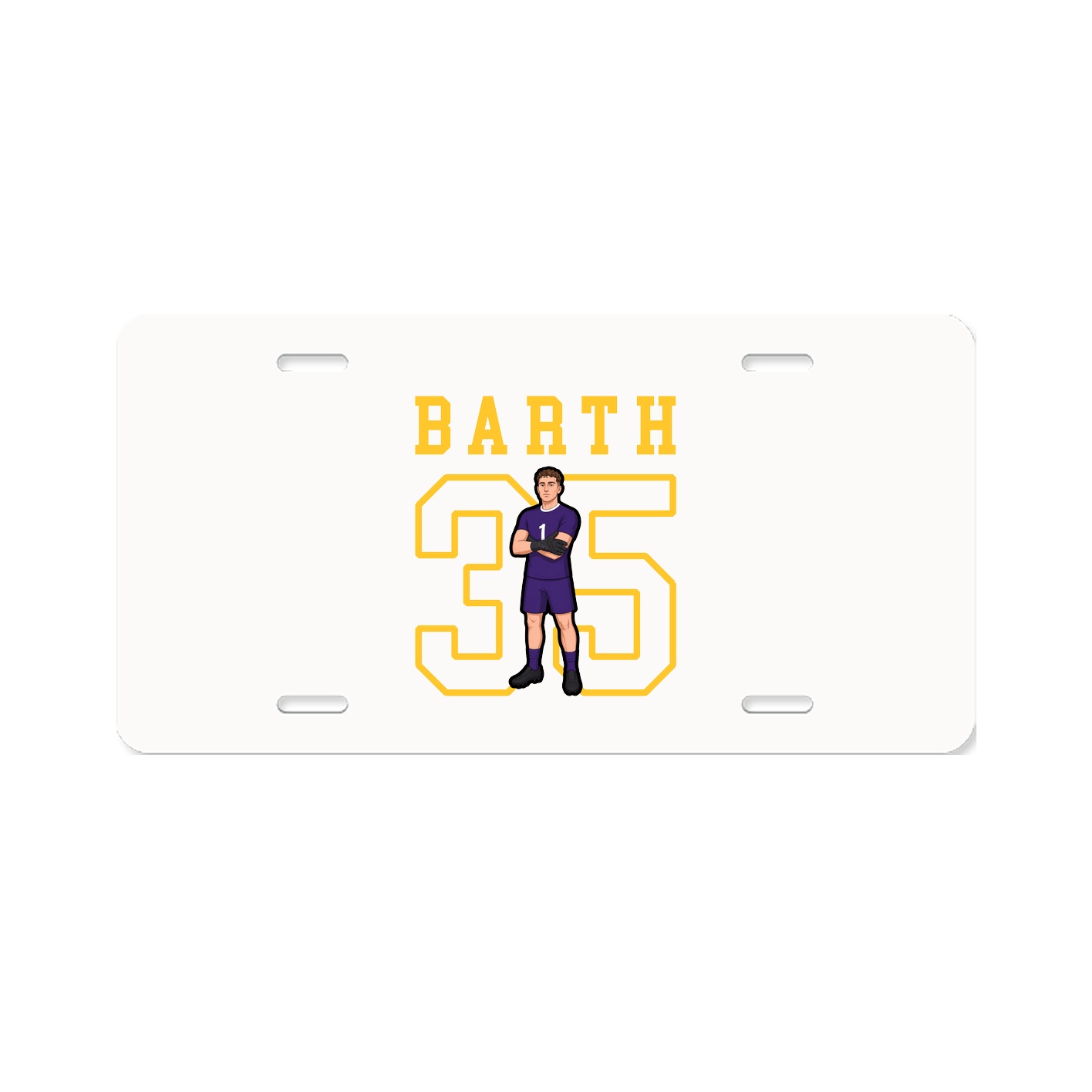 License Plate — Shirsey in Classic
