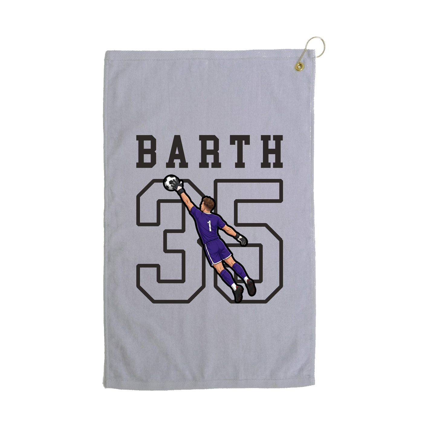 Golf Towel — Shirsey in Grey
