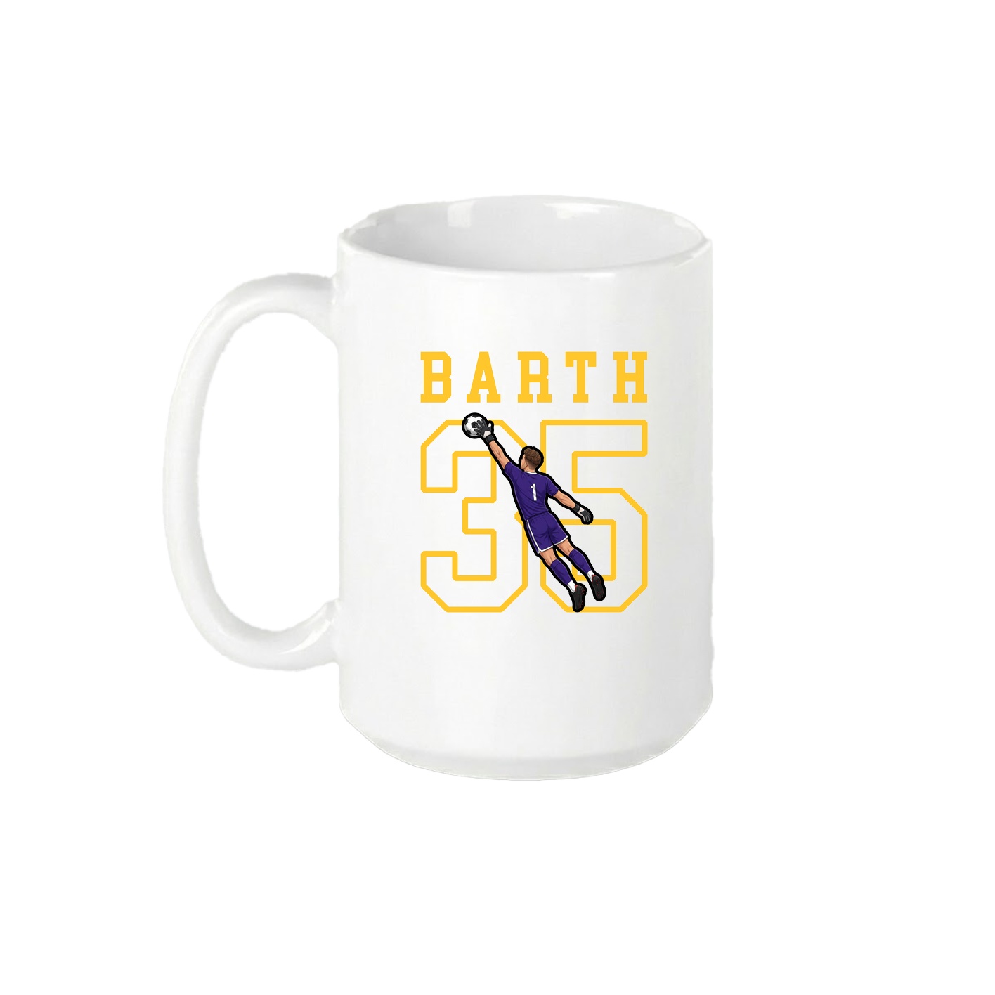 15oz Coffee Mug — Shirsey in White