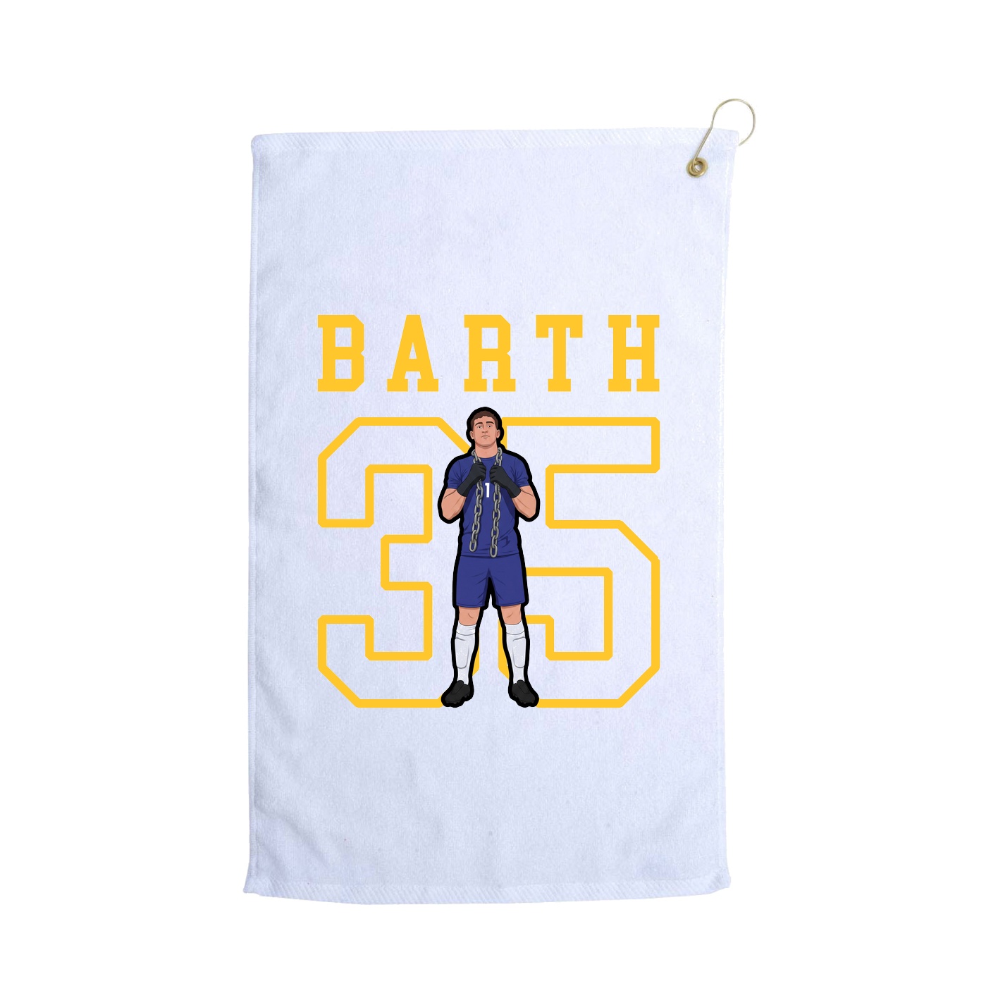 Golf Towel — Shirsey in White