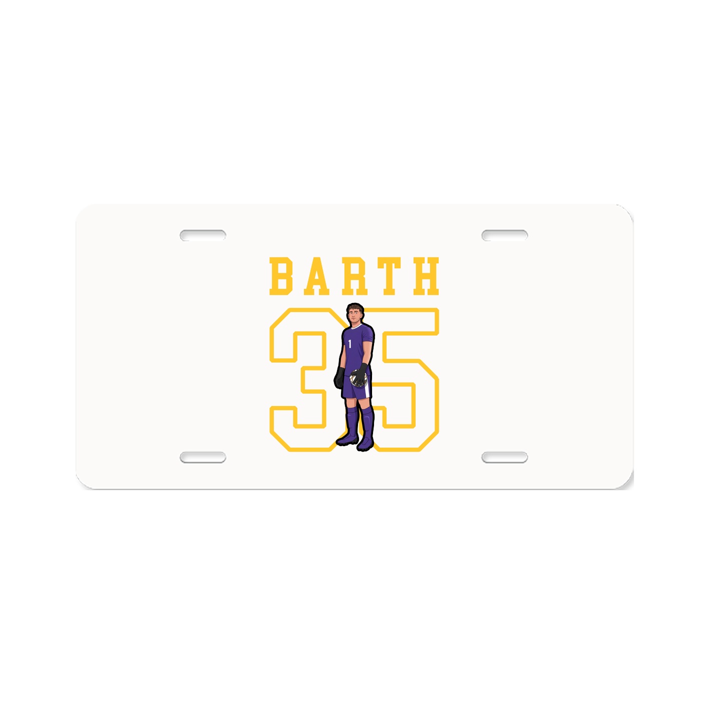 License Plate — Shirsey in Classic