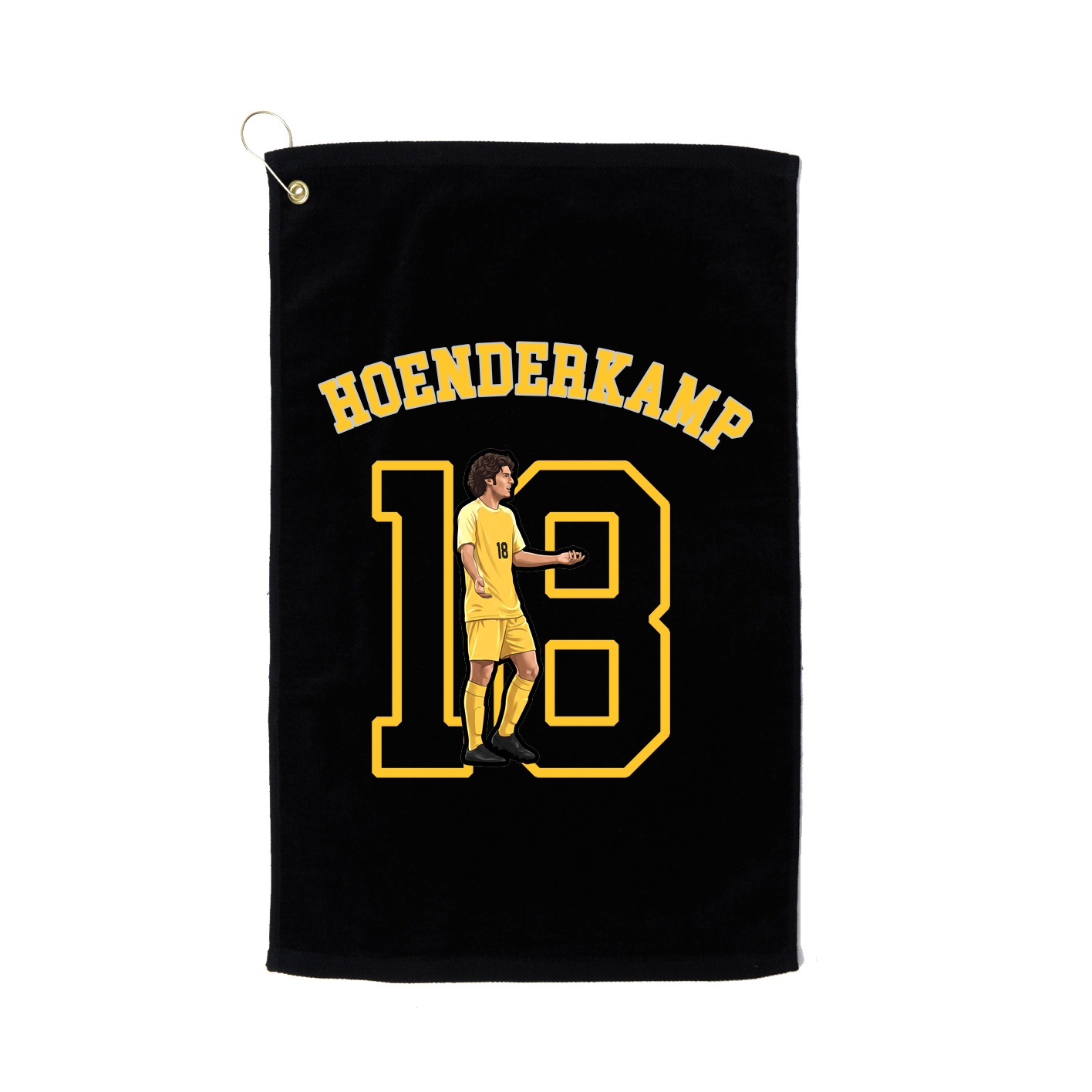 Golf Towel — Shirsey Arch in Black