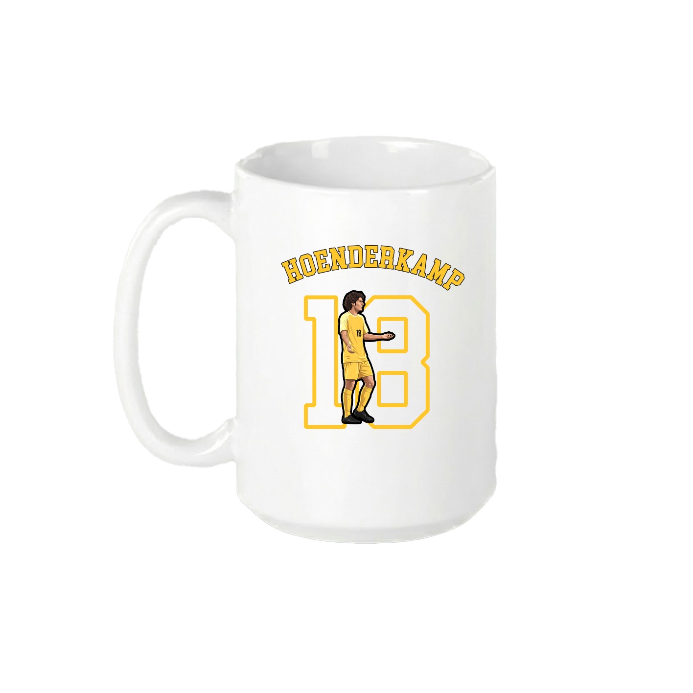 15oz Coffee Mug — Shirsey Arch in White