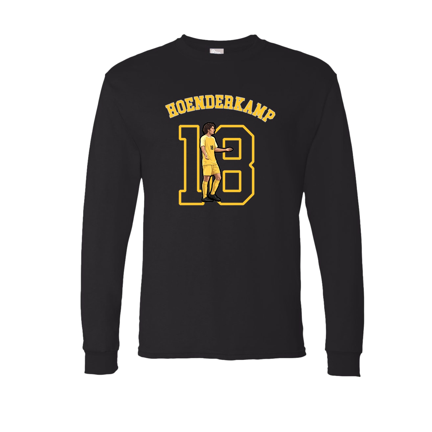 Long Sleeve Tee — Shirsey Arch in Black