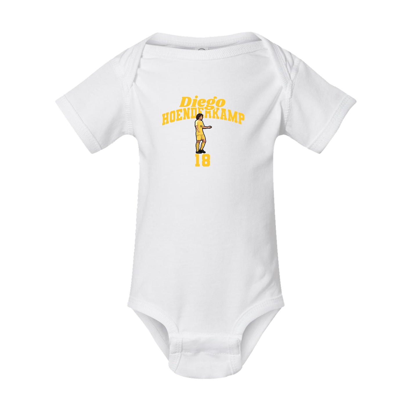 Baby Onesie — Signature Arch in White
