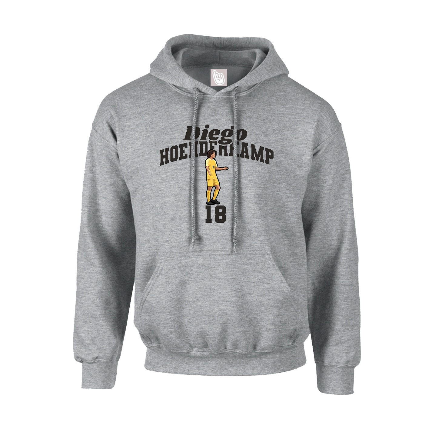 Hoodie — Signature Arch in Grey