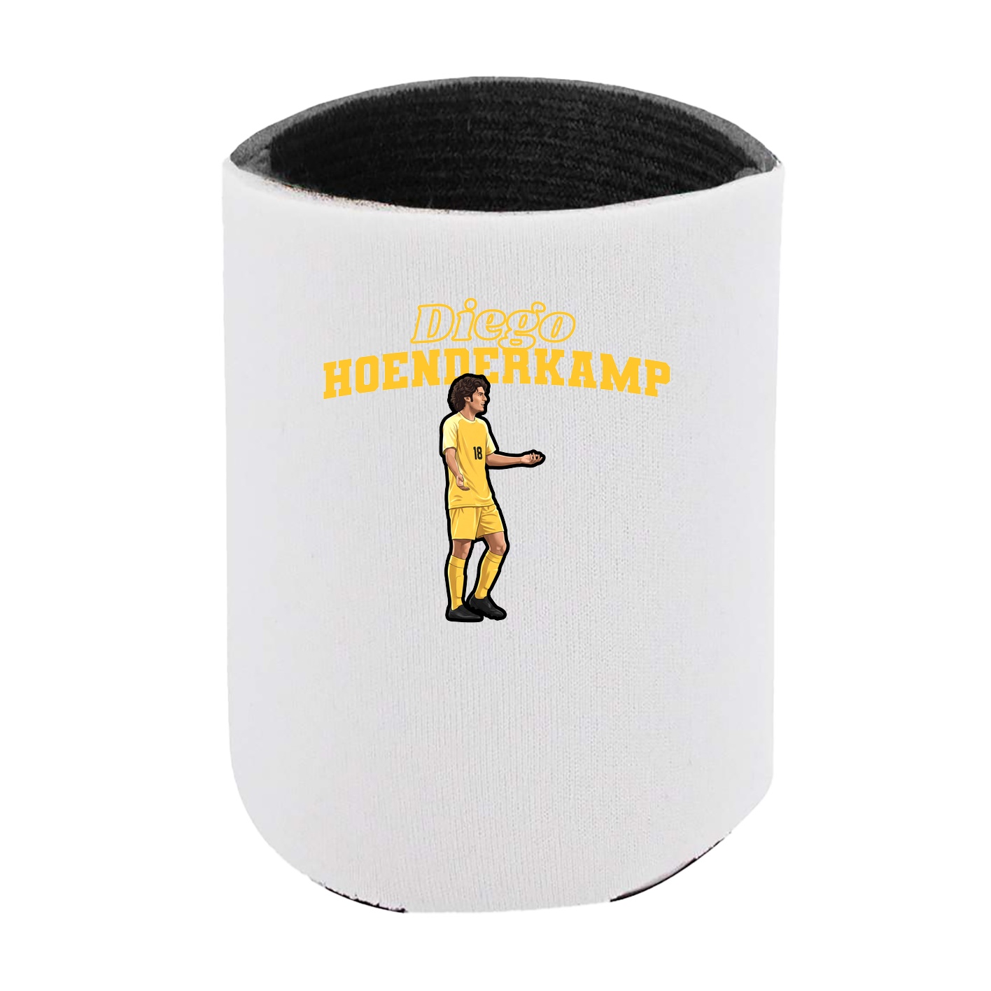 Can Holder — Name Arch in White
