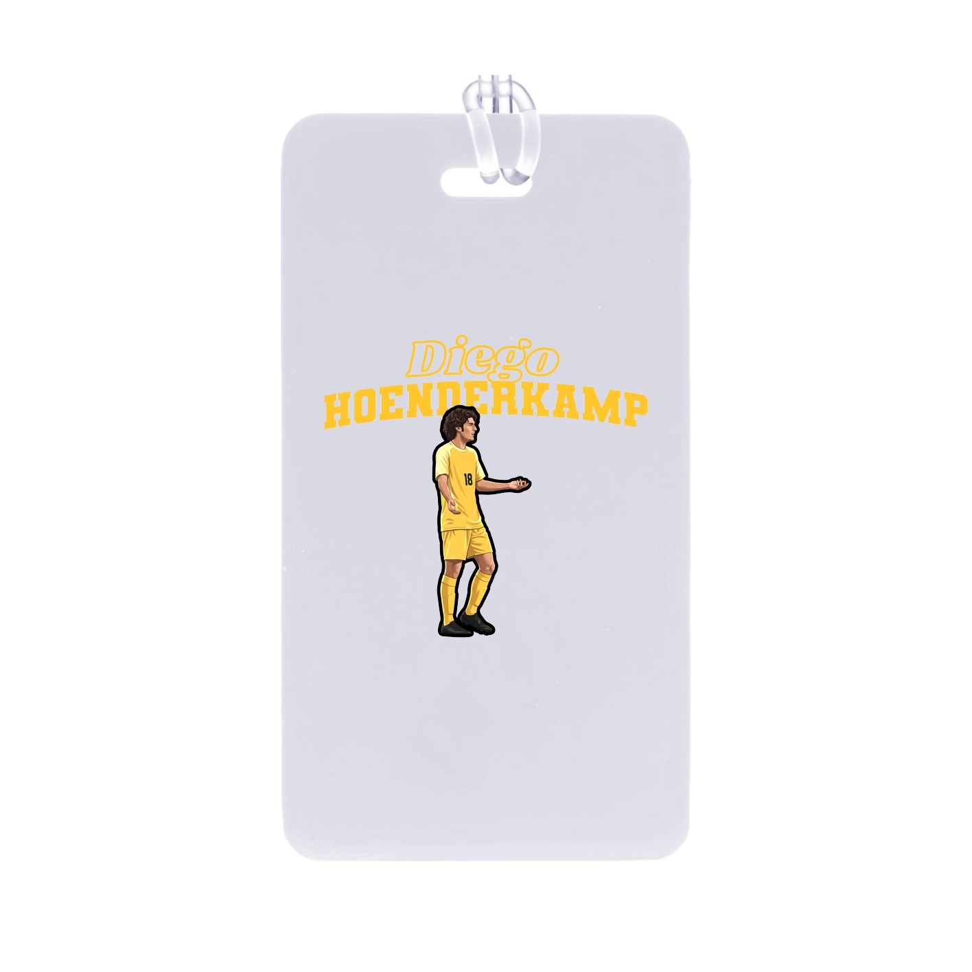 Bag Tag — Name Arch in Classic
