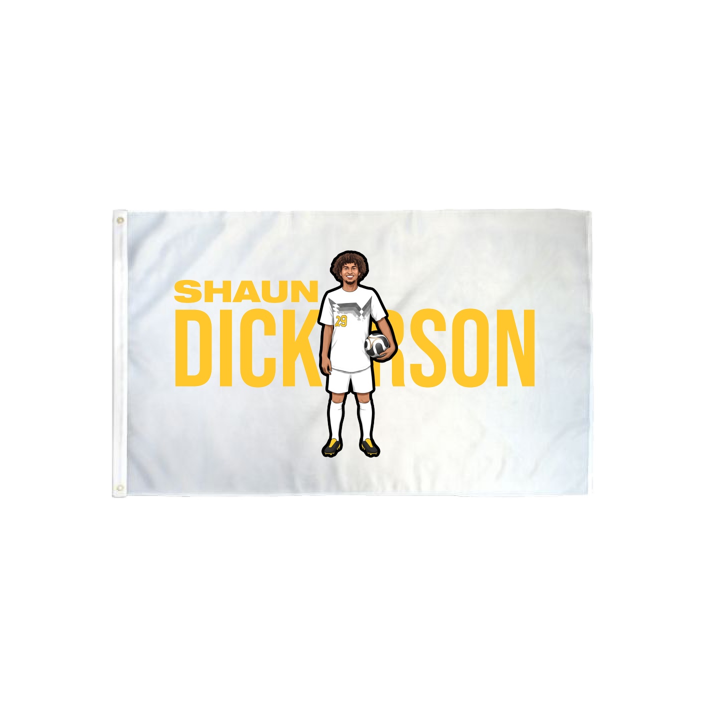 3x5 Flag — Player Name in Classic