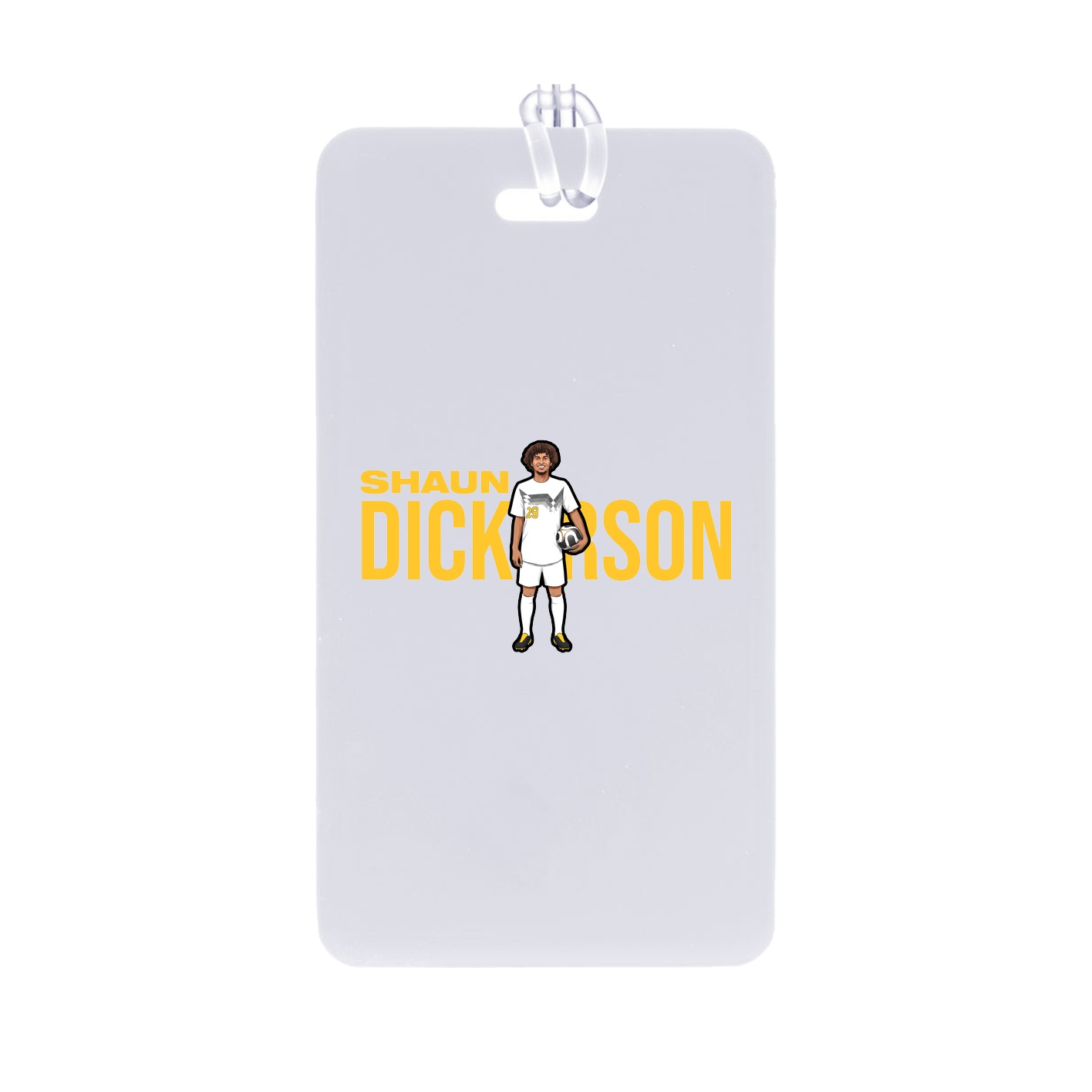 Bag Tag — Player Name in Classic