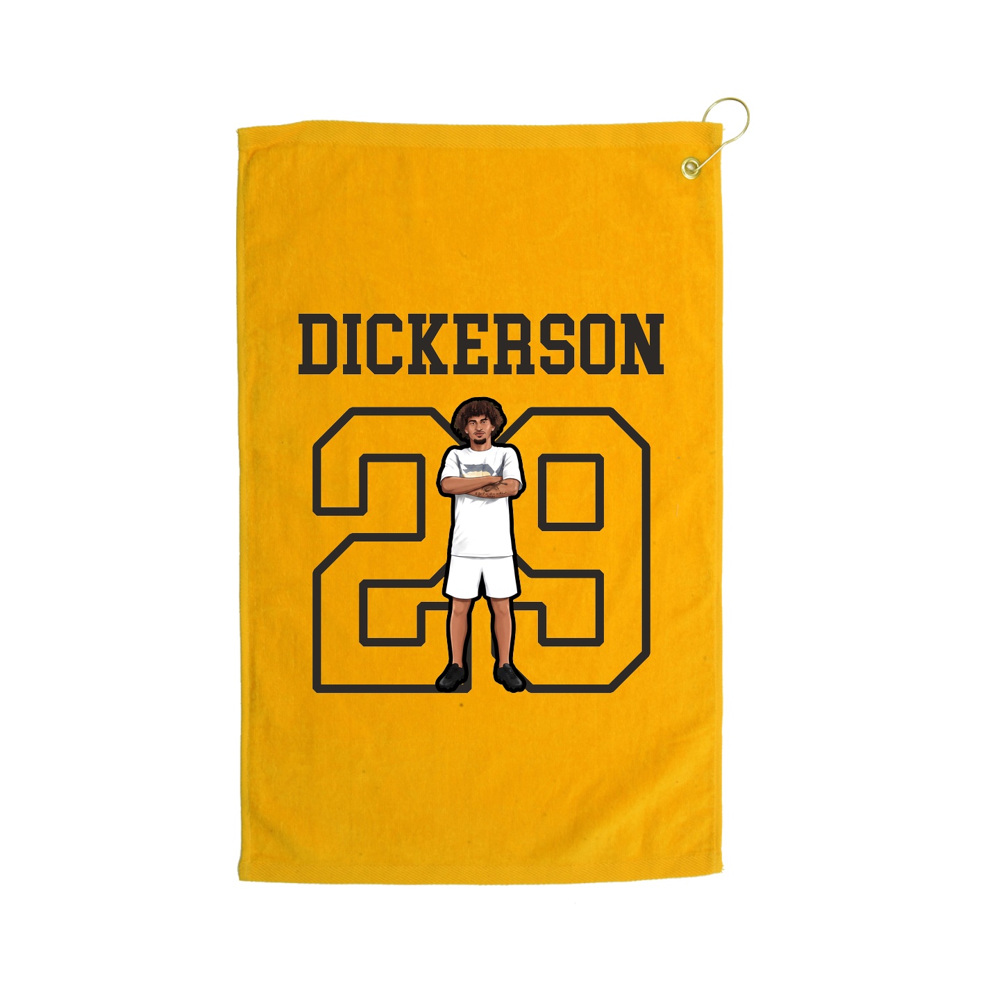 Golf Towel — Shirsey in Gold
