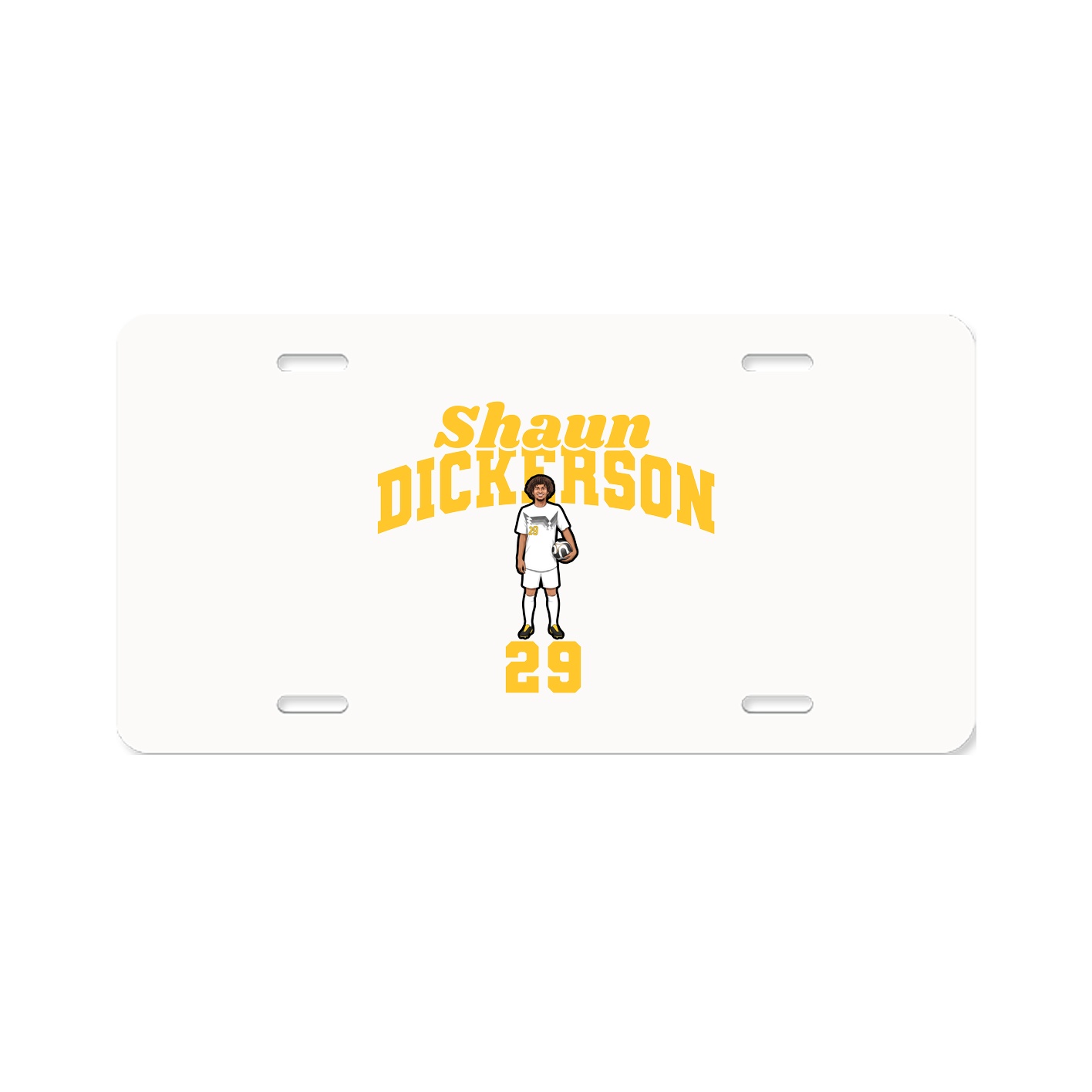 License Plate — Signature Arch in Classic