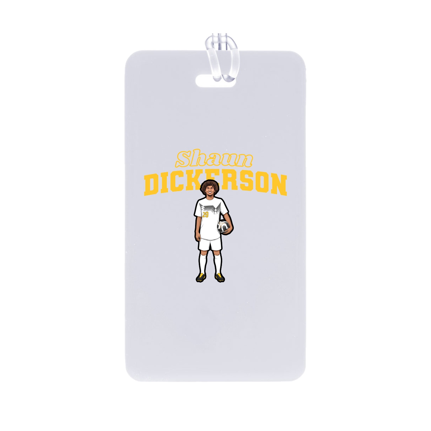 Bag Tag — Name Arch in Classic