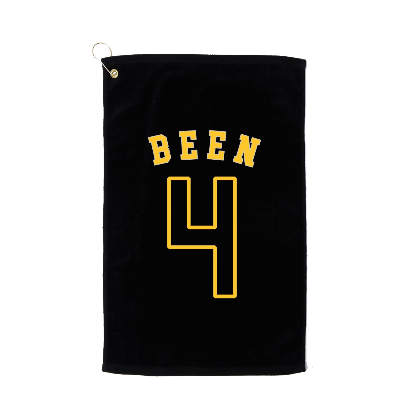 Golf Towel — Shirsey Arch in Black