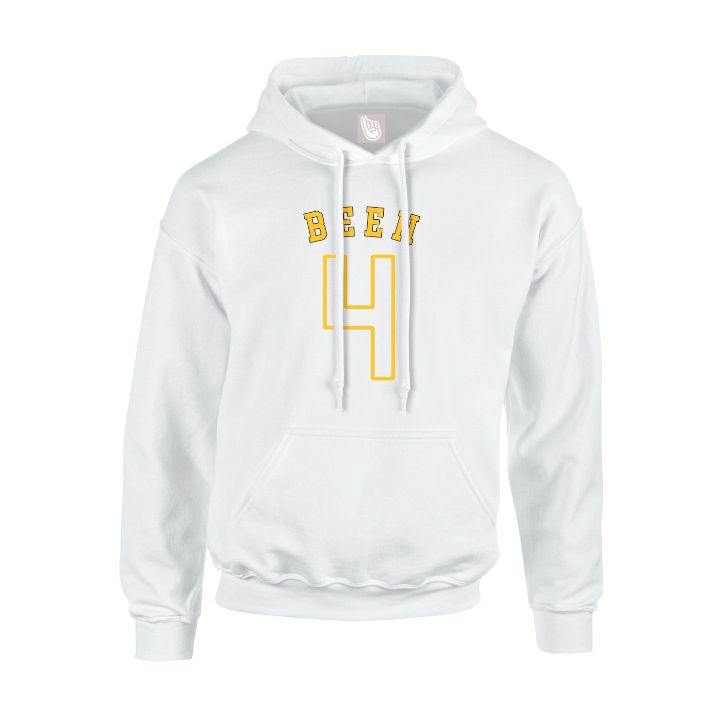 Hoodie — Shirsey Arch in White