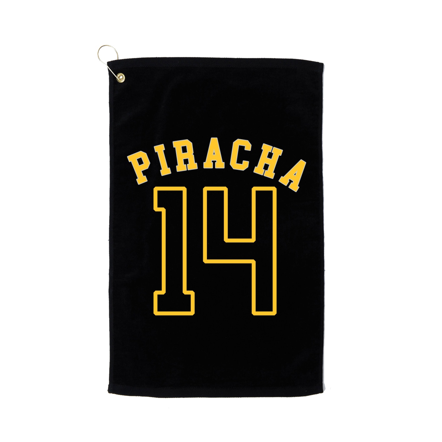 Golf Towel — Shirsey Arch in Black