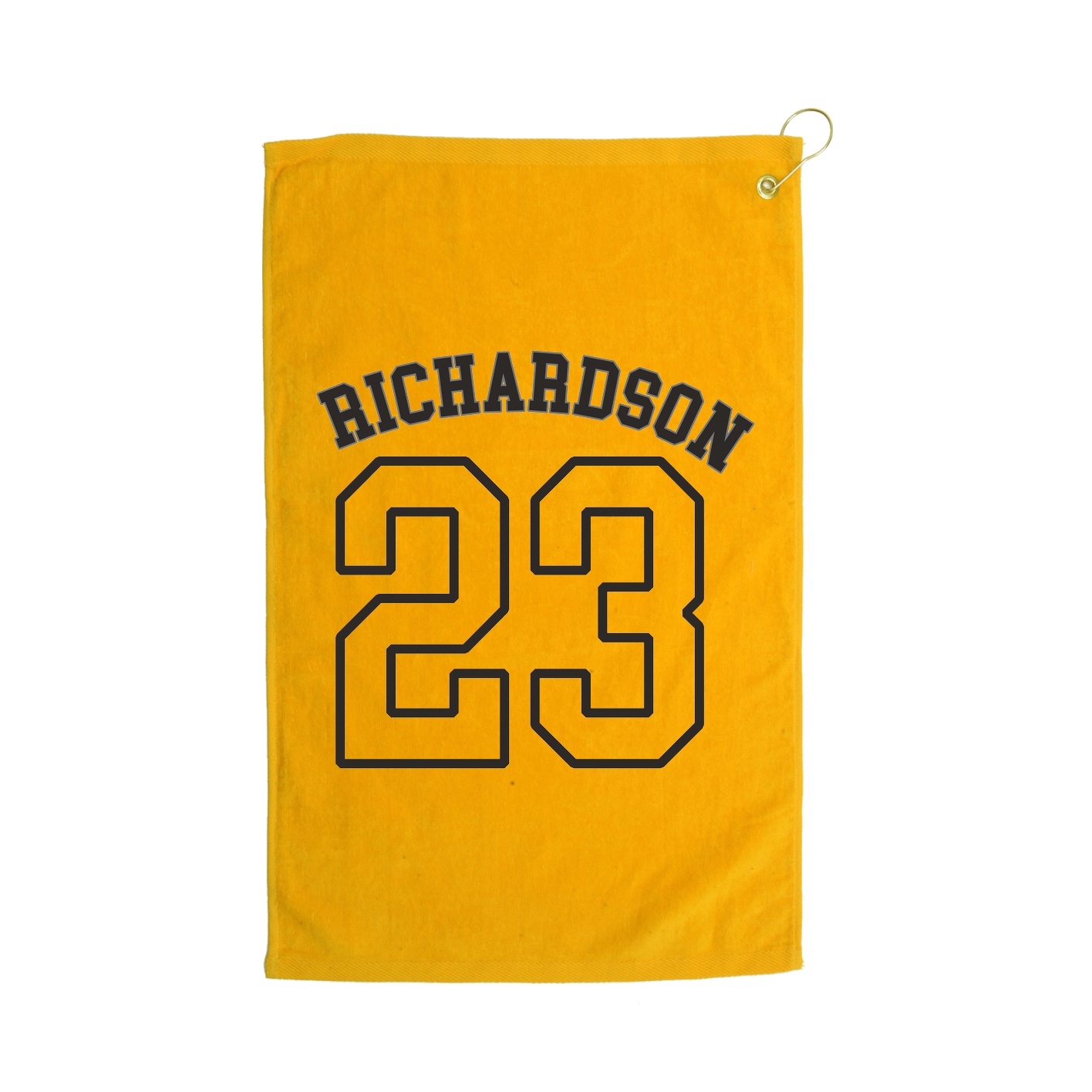 Golf Towel — Shirsey Arch in Gold