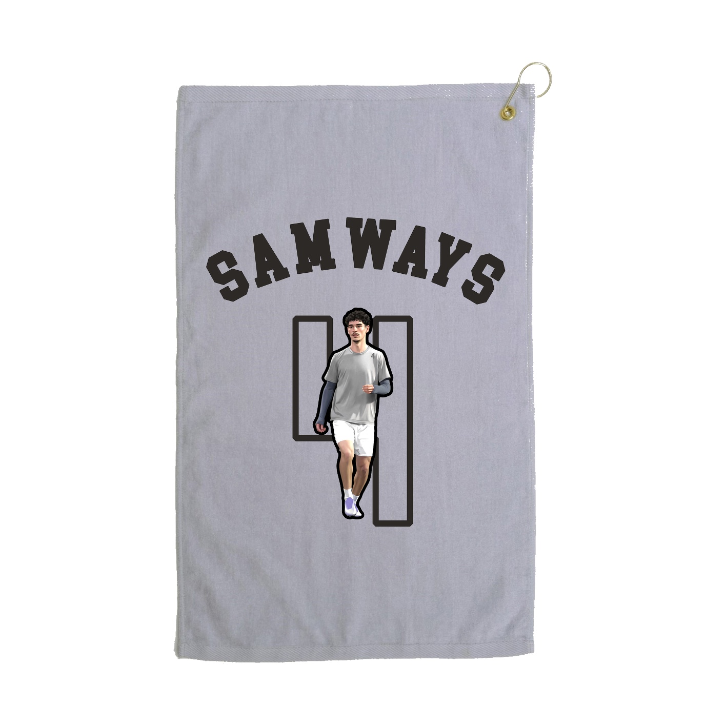 Golf Towel — Shirsey Arch in Grey